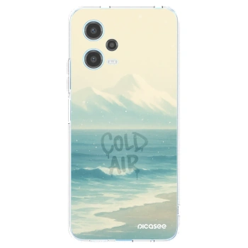Picasee husă transparentă din silicon pentru Xiaomi Redmi Note 12 5G - COLD AIR