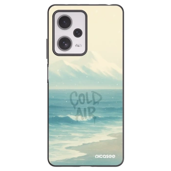Picasee husă neagră din silicon pentru Xiaomi Redmi Note 12 Pro+ 5G - COLD AIR