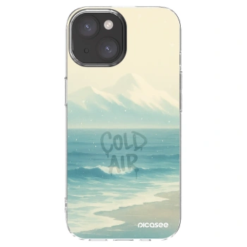 Picasee husă transparentă din silicon pentru Apple iPhone 15 - COLD AIR