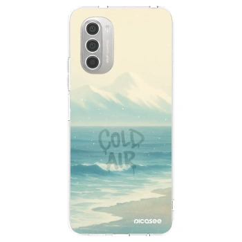 Picasee husă transparentă din silicon pentru Motorola Moto G51 - COLD AIR