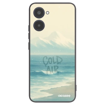 Picasee husă neagră din silicon pentru Realme 10 4G - COLD AIR