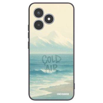 Picasee husă neagră din silicon pentru Realme C53 - COLD AIR