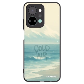 Picasee husă neagră din silicon pentru Honor X7a - COLD AIR