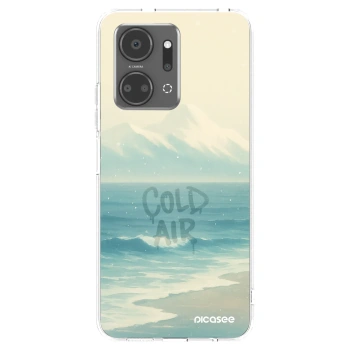 Picasee husă transparentă din silicon pentru Honor X7a - COLD AIR