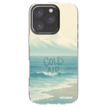 Picasee husă transparentă din silicon pentru Apple iPhone 16 Pro - COLD AIR