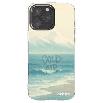 Picasee husă transparentă din silicon pentru Apple iPhone 16 Pro Max - COLD AIR