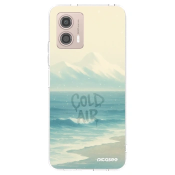 Picasee husă transparentă din silicon pentru Motorola Moto G53 5G - COLD AIR