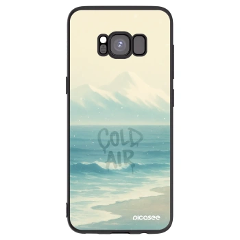 Picasee husă neagră din silicon pentru Samsung Galaxy S8 G950F - COLD AIR