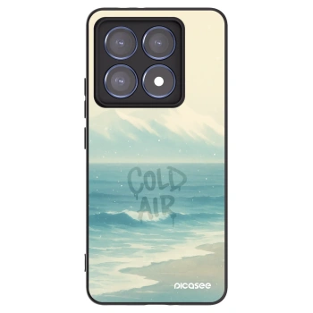 Picasee husă neagră din silicon pentru Xiaomi 14T Pro - COLD AIR