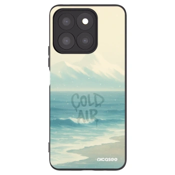 Picasee husă neagră din silicon pentru Honor X8c - COLD AIR