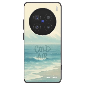 Picasee husă neagră din silicon pentru Vivo X200 Pro - COLD AIR