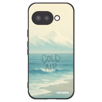 Picasee husă neagră din silicon pentru Google Pixel 9a - COLD AIR