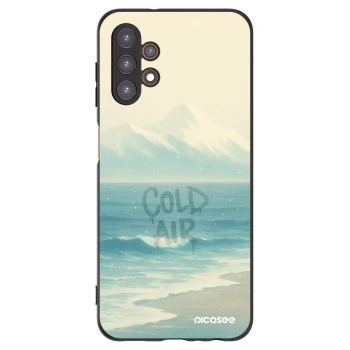 Picasee husă neagră din silicon pentru Samsung Galaxy A13 5G - COLD AIR