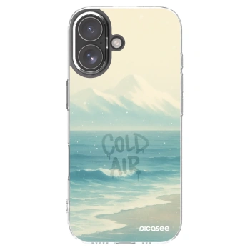 Picasee husă transparentă din silicon pentru Apple iPhone 17 - COLD AIR