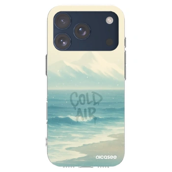 Picasee husă transparentă din silicon pentru Apple iPhone 17 Pro - COLD AIR