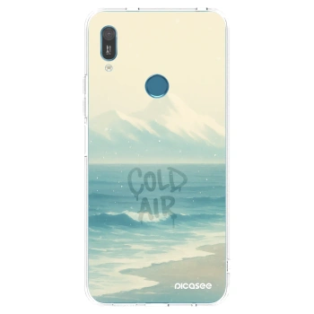 Picasee husă transparentă din silicon pentru Huawei Y6 2019 - COLD AIR