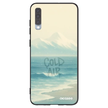 Picasee husă neagră din silicon pentru Samsung Galaxy A70 A705F - COLD AIR