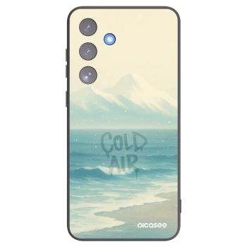 Picasee husă neagră din silicon pentru Samsung Galaxy S25 FE 5G - COLD AIR