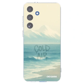 Picasee husă transparentă din silicon pentru Samsung Galaxy S25 FE 5G - COLD AIR