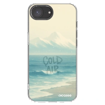 Picasee husă transparentă din silicon pentru Apple iPhone 17e - COLD AIR