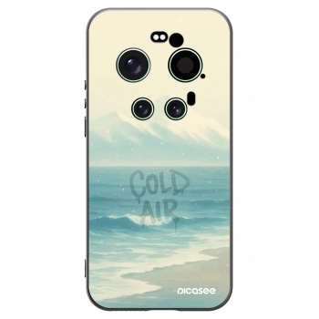 Picasee husă neagră din silicon pentru Xiaomi 17 Ultra - COLD AIR