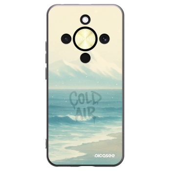 Picasee husă neagră din silicon pentru Honor Magic8 Lite 5G - COLD AIR
