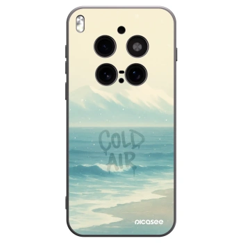 Picasee husă neagră din silicon pentru Vivo X300 Pro - COLD AIR