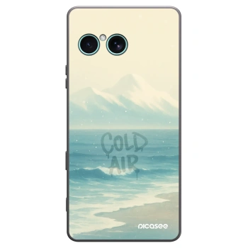 Picasee husă neagră din silicon pentru Sony Xperia 10 VII - COLD AIR