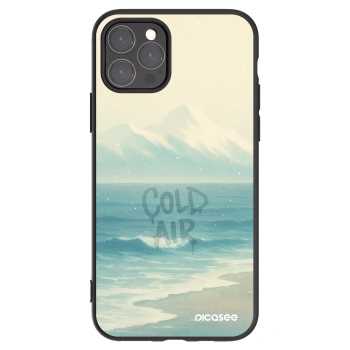 Picasee husă neagră din silicon pentru Apple iPhone 11 Pro - COLD AIR