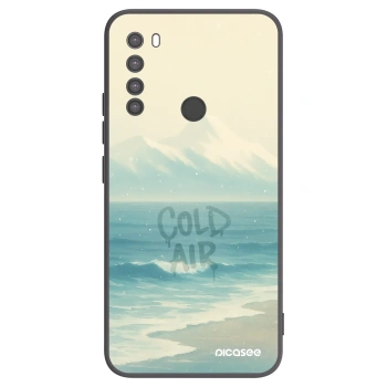 Picasee husă neagră din silicon pentru Xiaomi Redmi Note 8 - COLD AIR