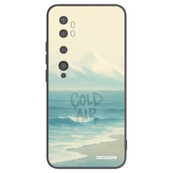 Picasee husă neagră din silicon pentru Xiaomi Mi Note 10 (Pro) - COLD AIR