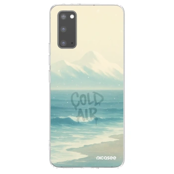 Picasee husă transparentă din silicon pentru Samsung Galaxy S20 G980F - COLD AIR