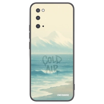 Picasee husă neagră din silicon pentru Samsung Galaxy S20 G980F - COLD AIR