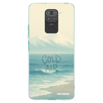Picasee husă neagră din silicon pentru Xiaomi Redmi Note 9 - COLD AIR