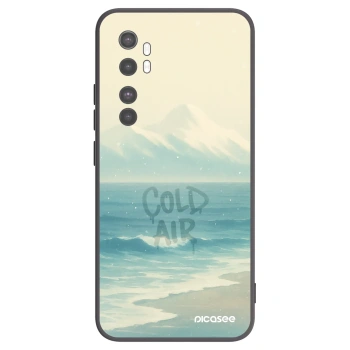 Picasee husă neagră din silicon pentru Xiaomi Mi Note 10 Lite - COLD AIR