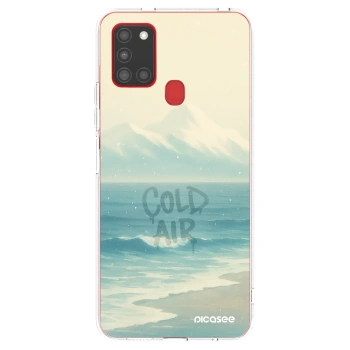 Picasee husă transparentă din silicon pentru Samsung Galaxy A21s - COLD AIR