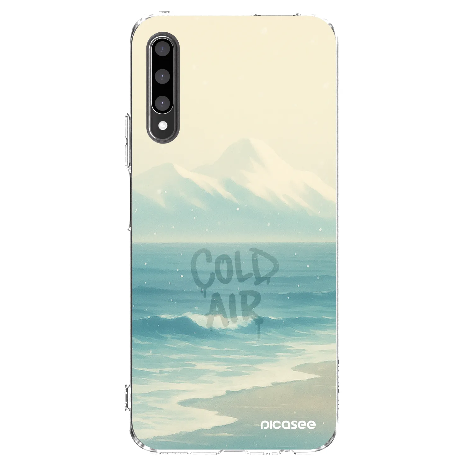 Picasee husă transparentă din silicon pentru Honor 9X Pro - COLD AIR