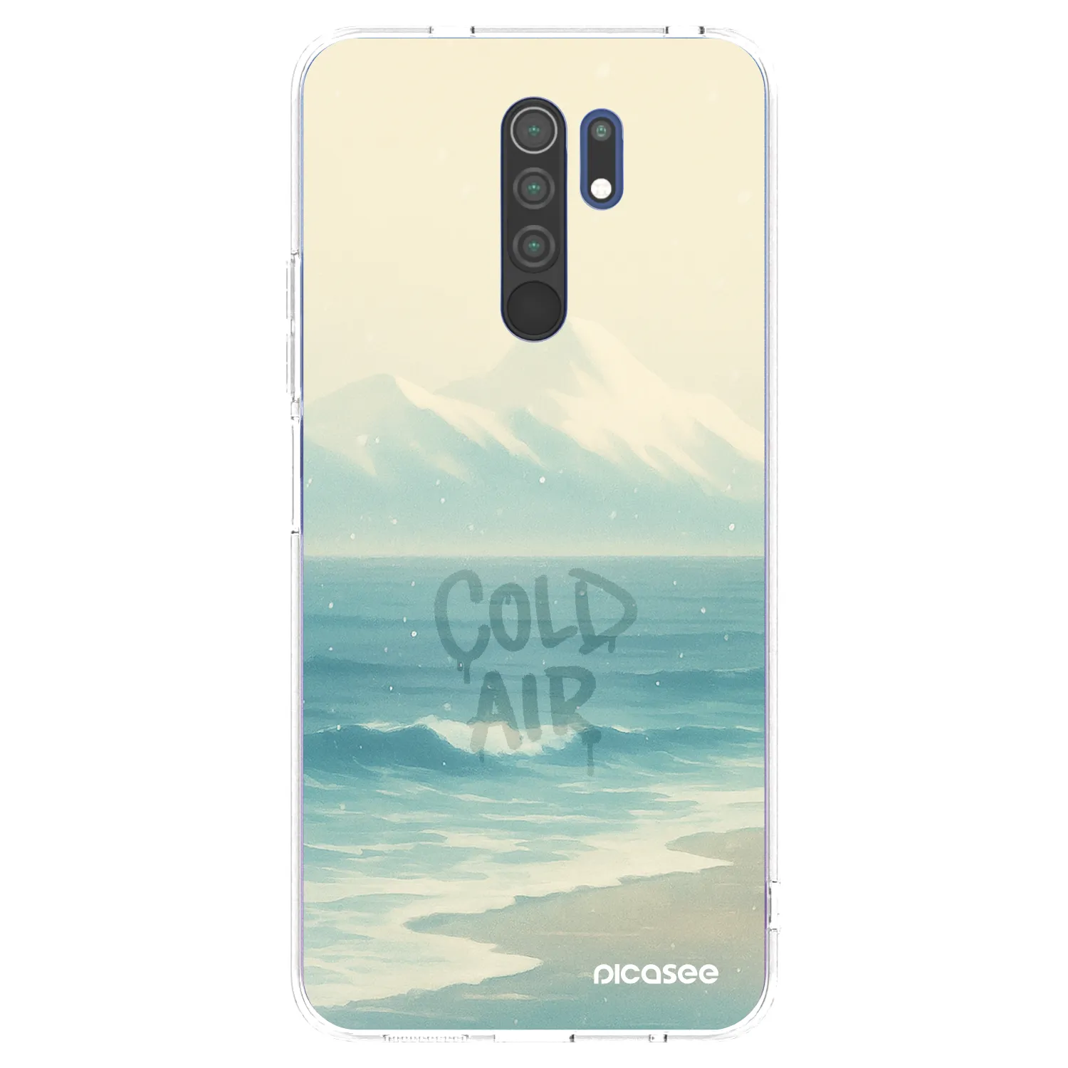 Picasee husă transparentă din silicon pentru Xiaomi Redmi 9 - COLD AIR