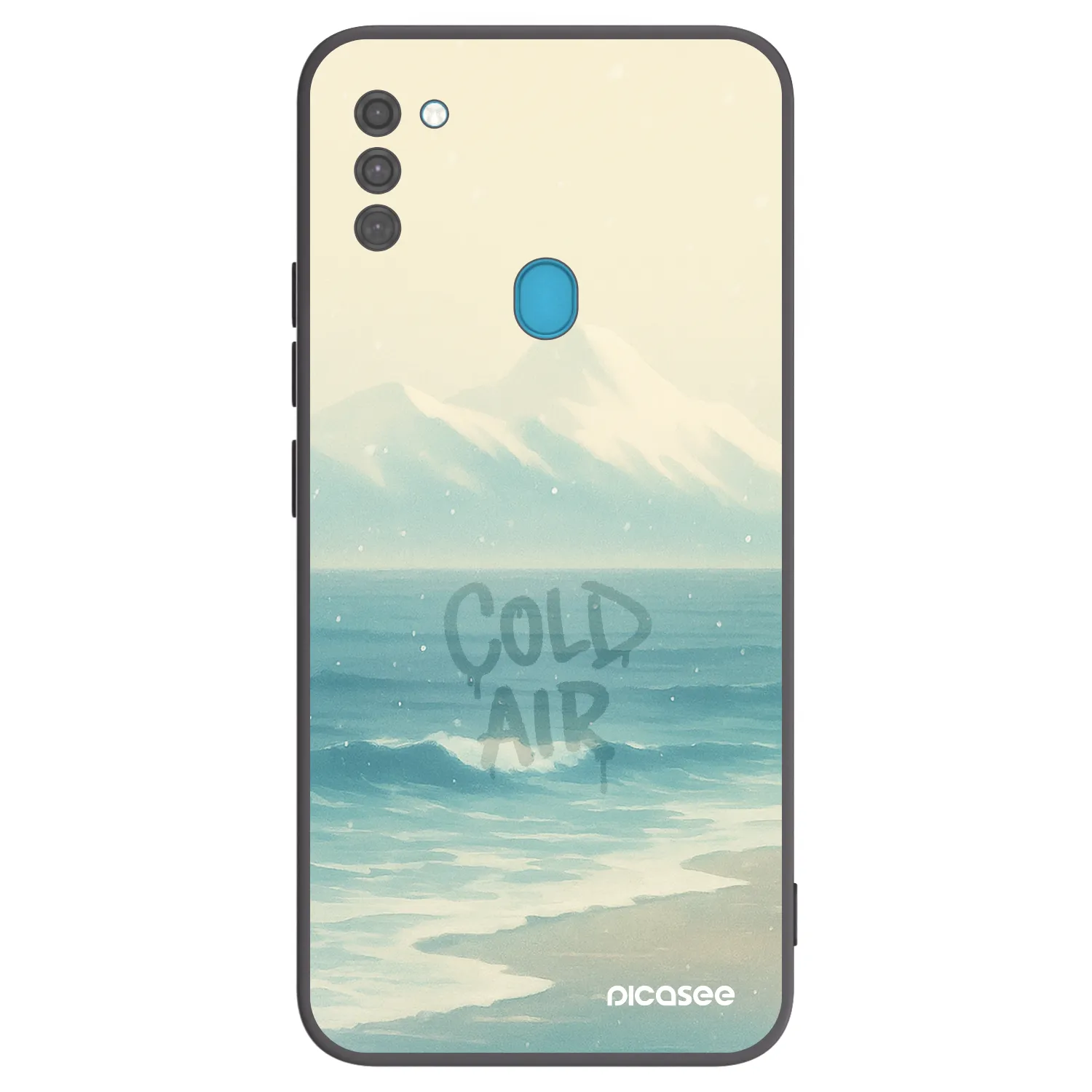 Picasee husă neagră din silicon pentru Samsung Galaxy M11 - COLD AIR