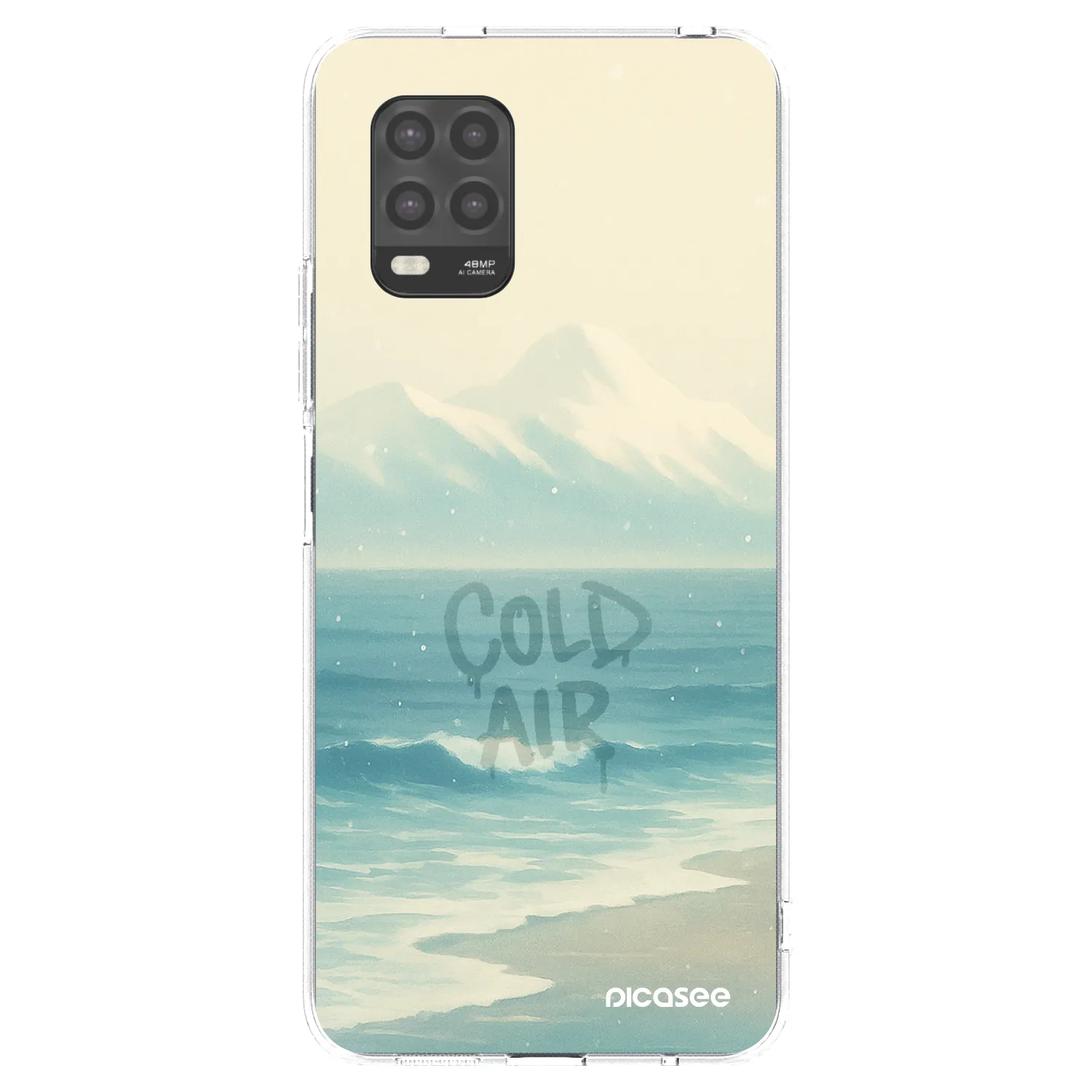 Picasee husă transparentă din silicon pentru Xiaomi Mi 10 Lite - COLD AIR