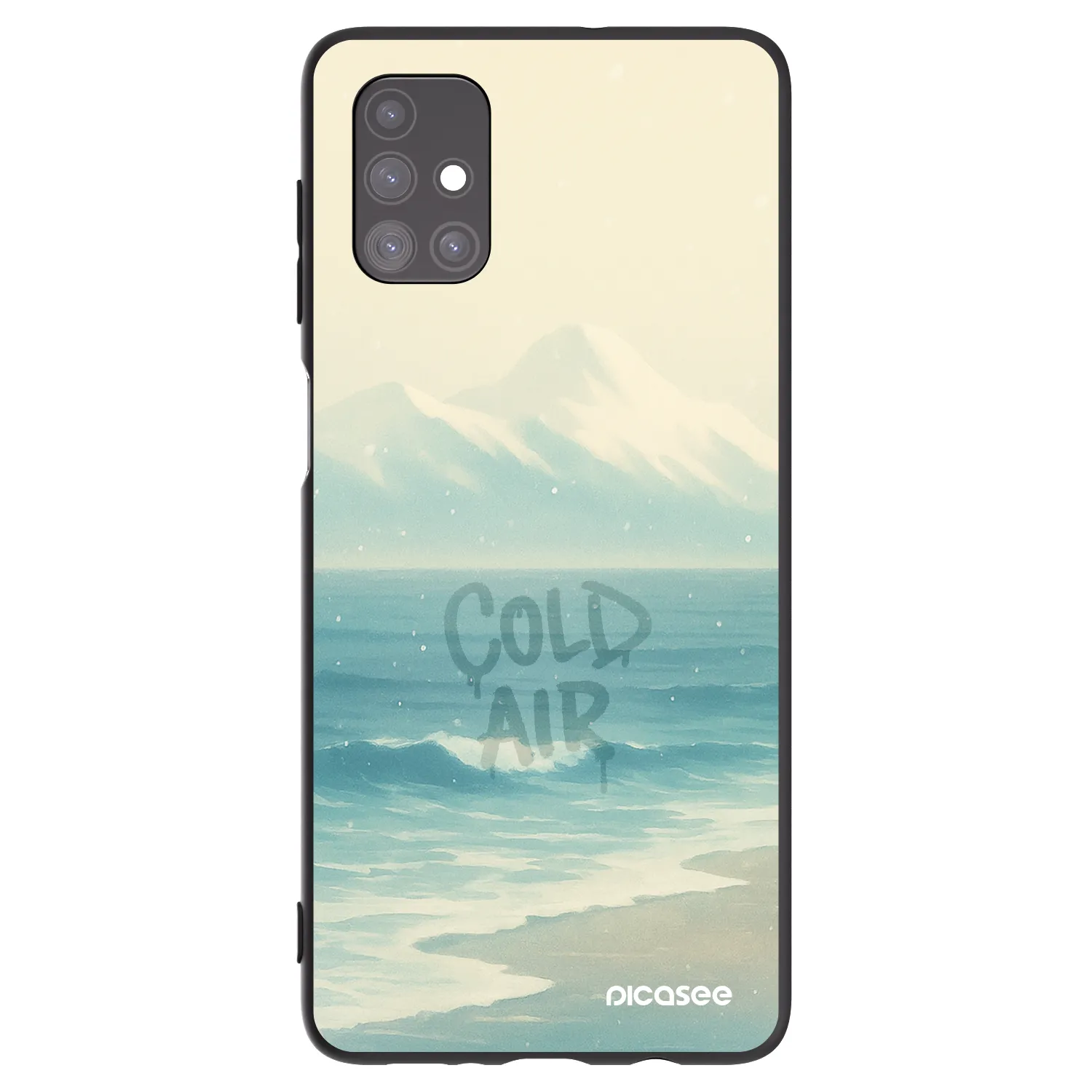 Picasee husă neagră din silicon pentru Samsung Galaxy M51 M515F - COLD AIR