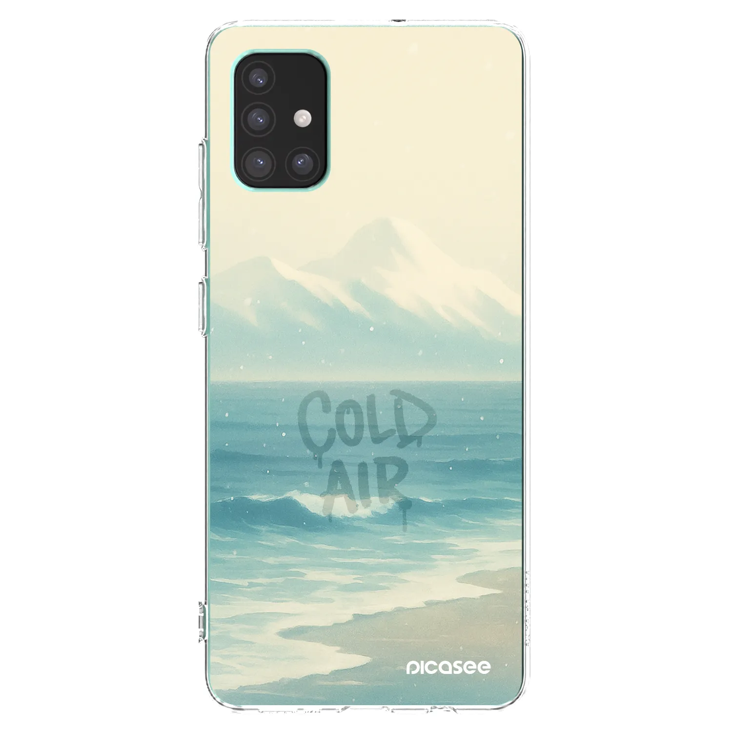 Picasee husă transparentă din silicon pentru Samsung Galaxy M51 M515F - COLD AIR
