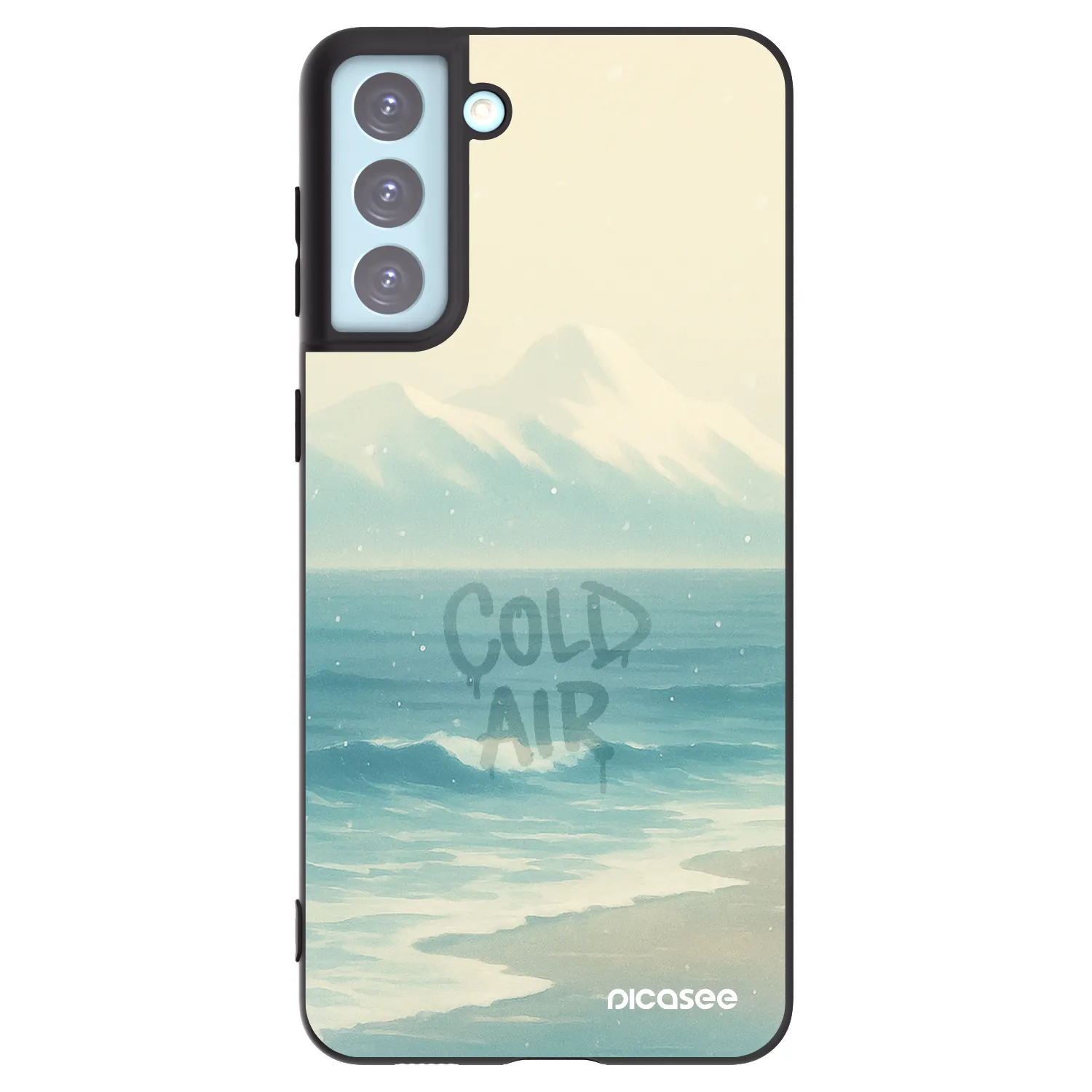 Picasee husă neagră din silicon pentru Samsung Galaxy S21+ 5G G996F - COLD AIR