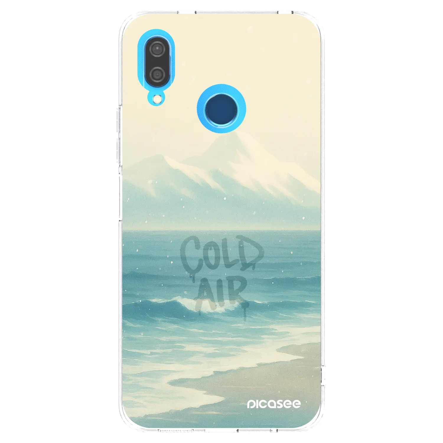 Picasee husă transparentă din silicon pentru Huawei P20 Lite - COLD AIR
