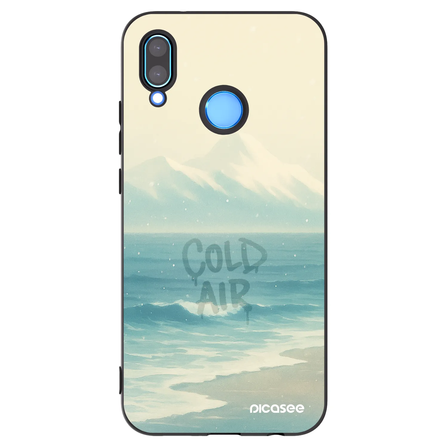 Picasee husă neagră din silicon pentru Huawei Mate 40 Pro - COLD AIR