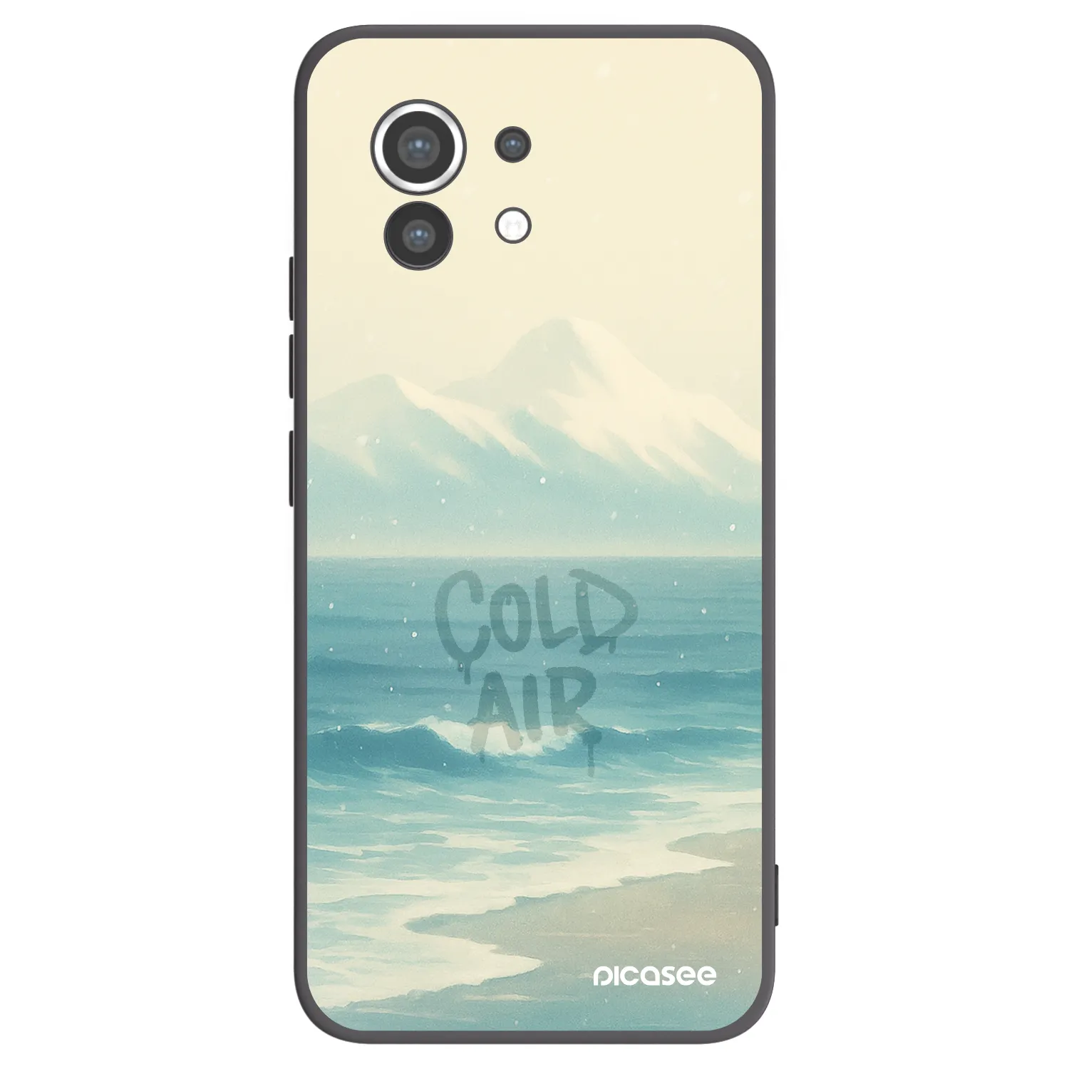 Picasee husă neagră din silicon pentru Xiaomi Mi 11 - COLD AIR