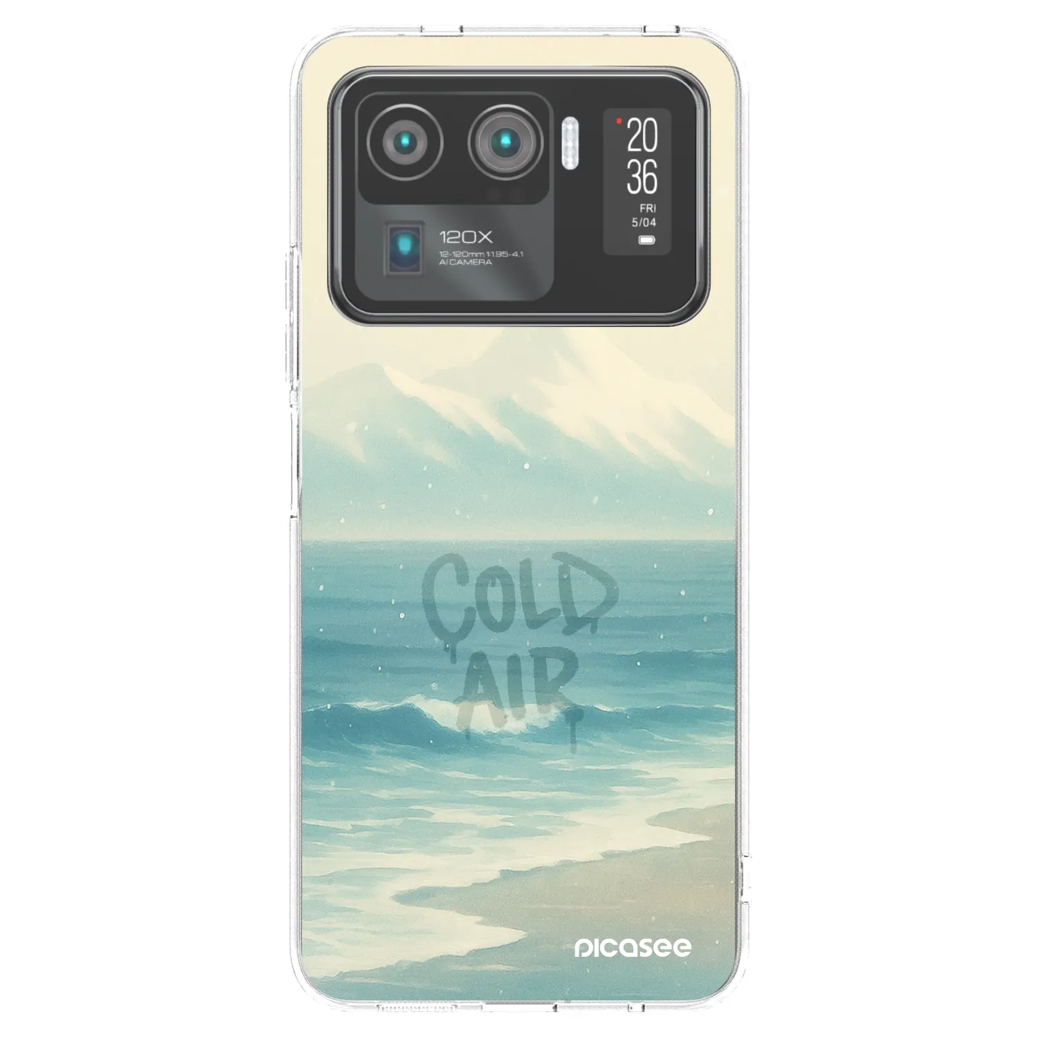 Picasee husă transparentă din silicon pentru Xiaomi Mi 11 Ultra - COLD AIR