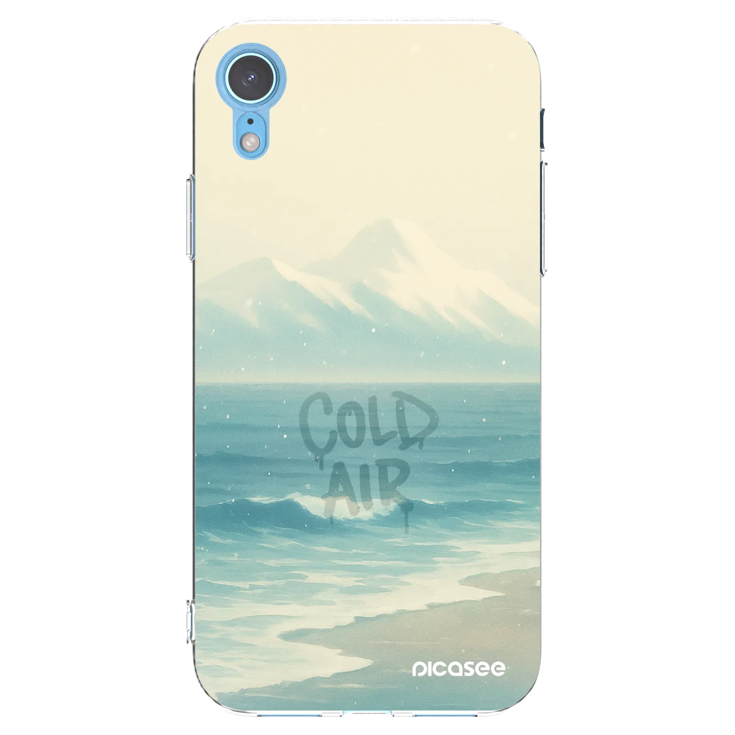 Picasee husă transparentă din silicon pentru Apple iPhone XR - COLD AIR