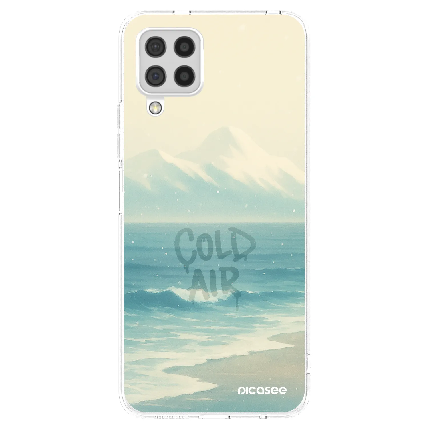 Picasee husă transparentă din silicon pentru Samsung Galaxy A22 A225F 4G - COLD AIR