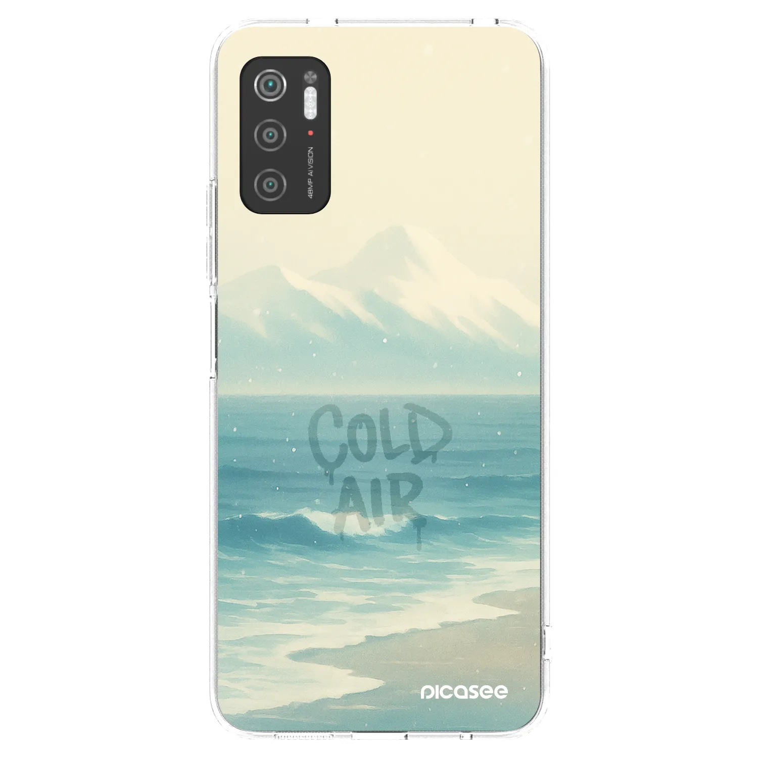 Picasee husă transparentă din silicon pentru Xiaomi Poco M3 Pro 5G - COLD AIR